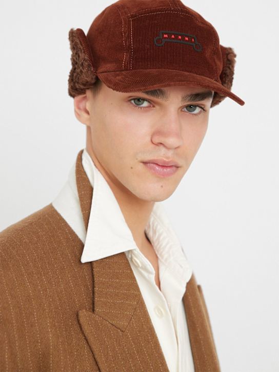 Marni Corduroy baseball hat