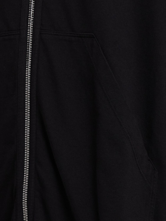 Rick Owens DRKSHDW Jumbo gimp hooded cotton sweatshirt 8 Rick Owens DRKSHDW Jumbo gimp hooded cotton sweatshirt