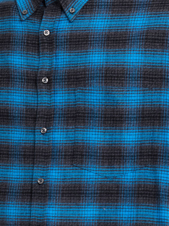 Lc23 Check cotton flannel shirt 5 Lc23 Check cotton flannel shirt