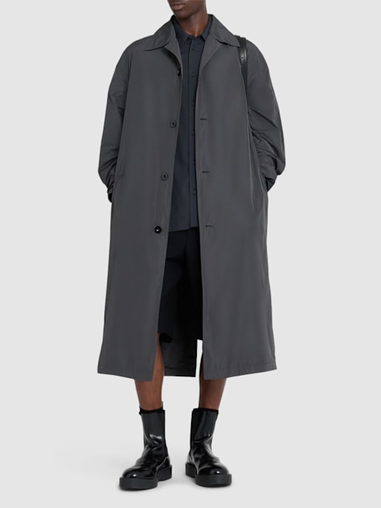 Jil Sander Long nylon trench coat
