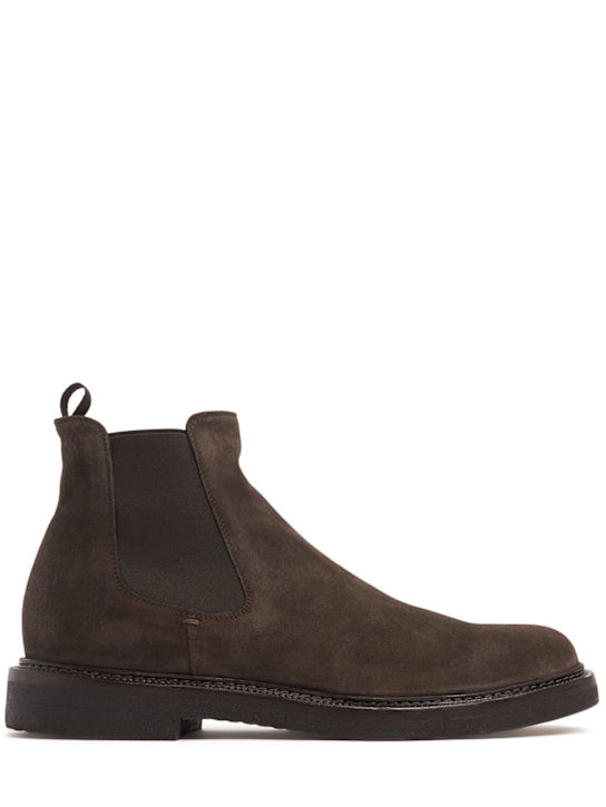 Officine Creative Aston crepe suede Chelsea boots