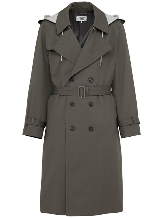 MM6 Maison Margiela Cotton trench coat
