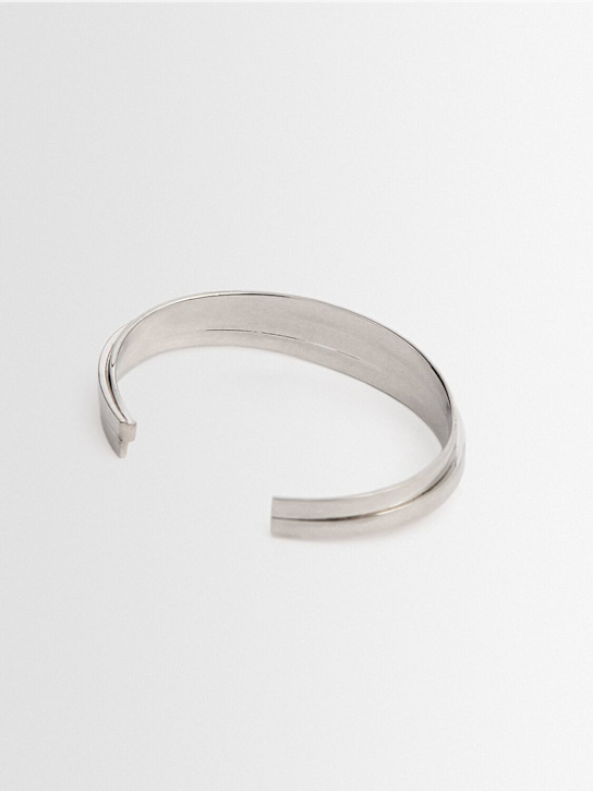 MM6 Maison Margiela Enamel logo cuff 3 MM6 Maison Margiela Enamel logo cuff