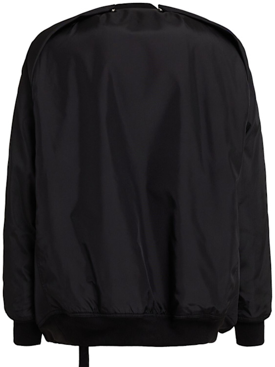 Rick Owens DRKSHDW Jumbo peter convertible bomber jacket