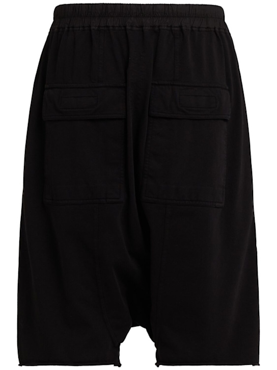 Rick Owens DRKSHDW Pods cotton blend drawstring shorts 7 Rick Owens DRKSHDW Pods cotton blend drawstring shorts
