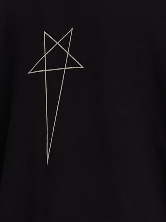 Rick Owens DRKSHDW Pentagram tommy t-shirt 3 Rick Owens DRKSHDW Pentagram tommy t-shirt