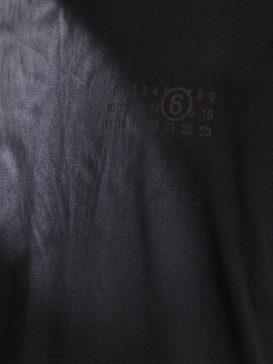 MM6 Maison Margiela Short-sleeve cotton t-shirt
