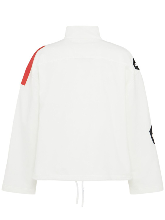 Marni Mixed media zipper collar sweatshirt 4 Marni Mixed media zipper collar sweatshirt