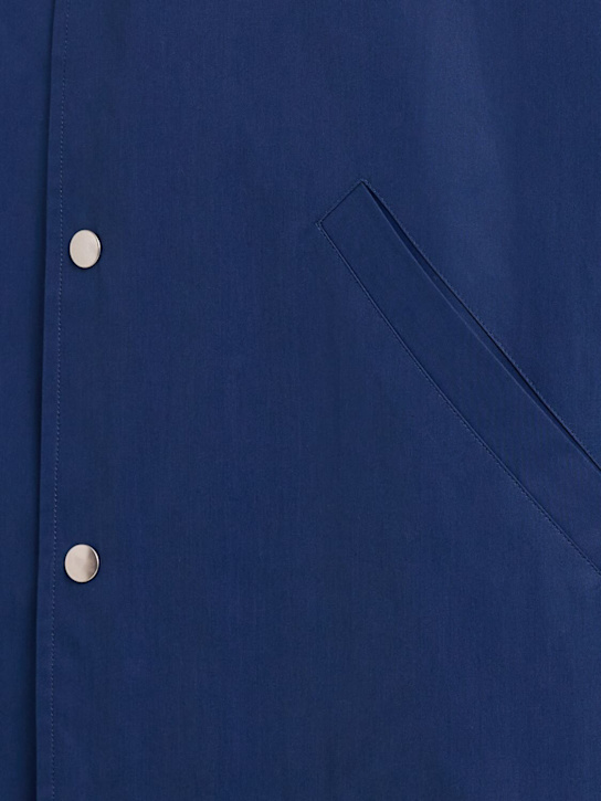 Jil Sander Logo cotton overshirt 3 Jil Sander Logo cotton overshirt