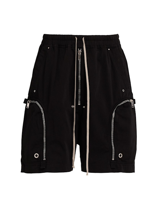 Rick Owens DRKSHDW Bauhaus cotton shorts