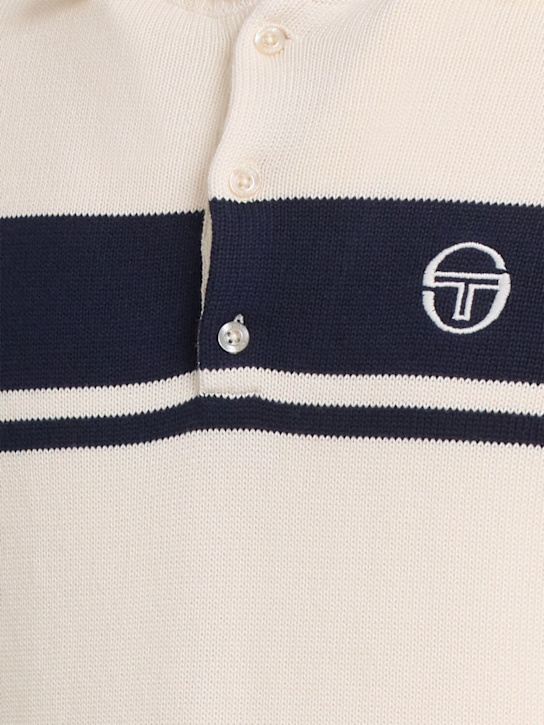 Sergio Tacchini Damarindo l/s cotton knit polo