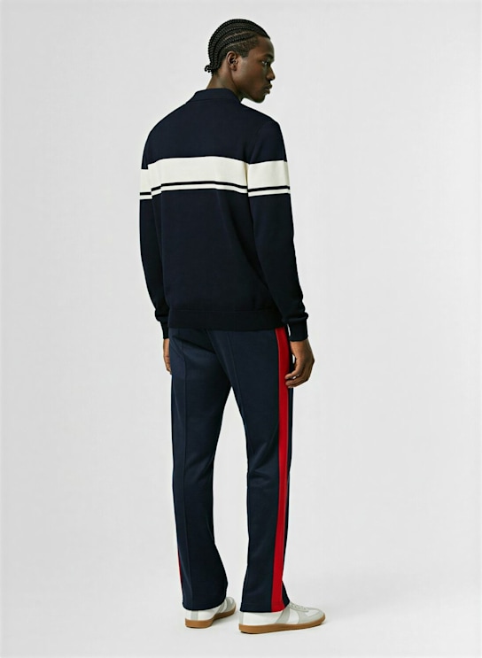 Sergio Tacchini Damarindo l/s cotton knit polo 3 Sergio Tacchini Damarindo l/s cotton knit polo