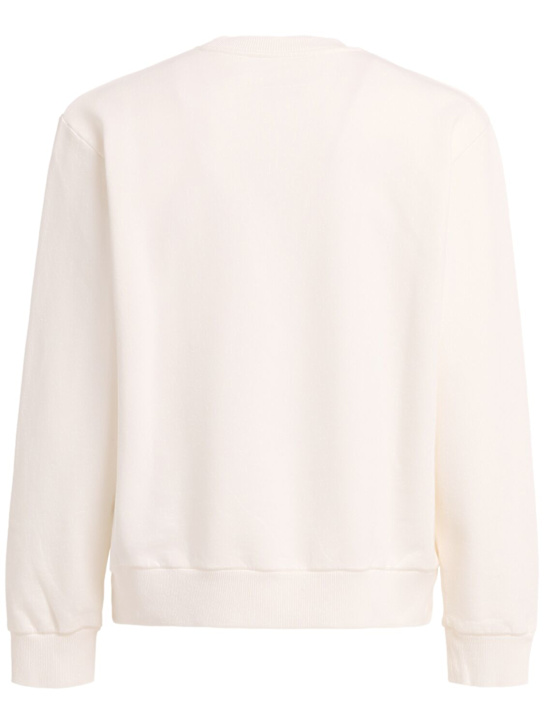 MM6 Maison Margiela Tape logo cotton sweatshirt