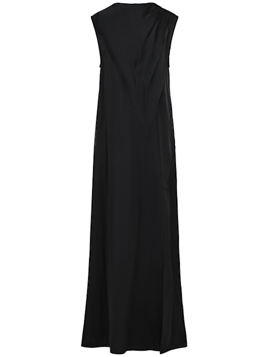 Jil Sander Sleeveless fluid jersey long dress