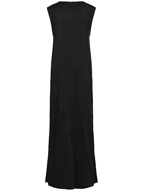 Jil Sander Sleeveless fluid jersey long dress