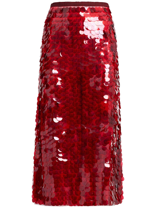 Fabiana Filippi Sequined long skirt