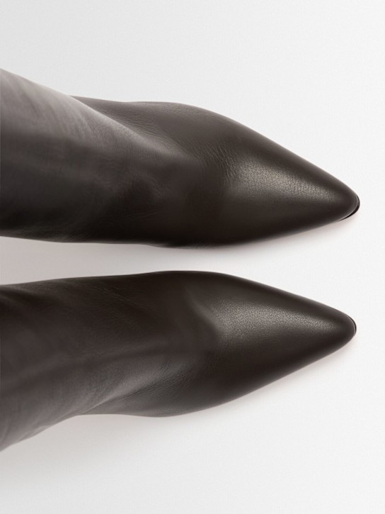 MM6 Maison Margiela 100mm Leather tall boots