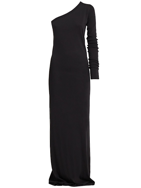 Rick Owens DRKSHDW Ziggy one sleeve long dress