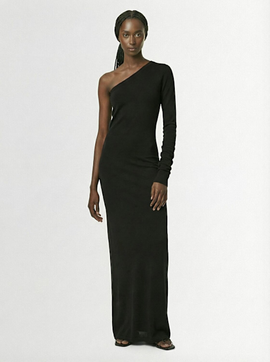 Rick Owens DRKSHDW Ziggy one sleeve long dress