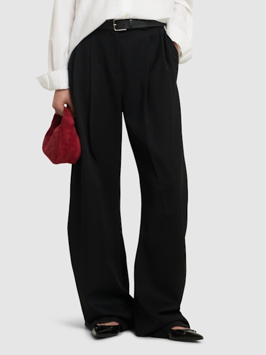 Marni 10mm Leather slingback flats