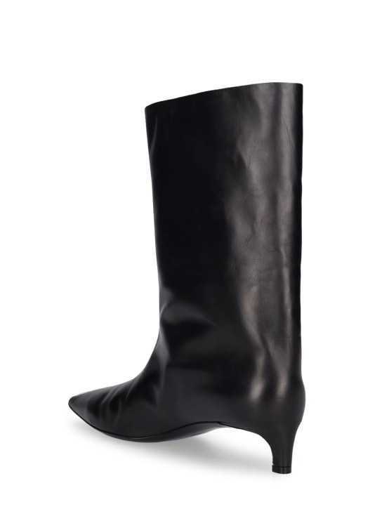 Jil Sander 35mm Leather ankle boots