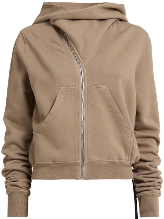 Rick Owens DRKSHDW Mountain jersey turtleneck sweatshirt