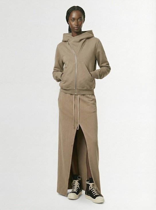 Rick Owens DRKSHDW Mountain jersey turtleneck sweatshirt