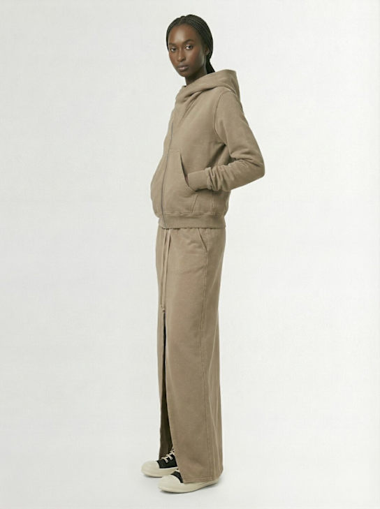 Rick Owens DRKSHDW Mountain jersey turtleneck sweatshirt