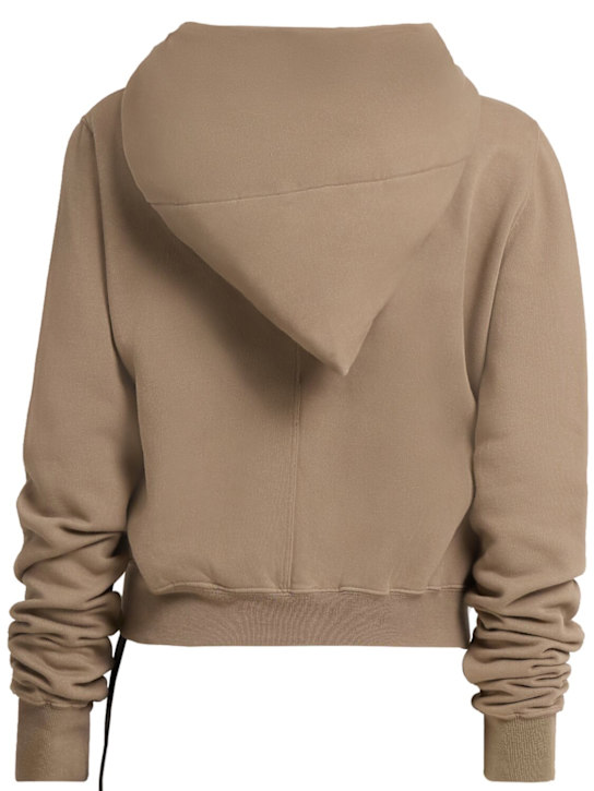 Rick Owens DRKSHDW Mountain jersey turtleneck sweatshirt