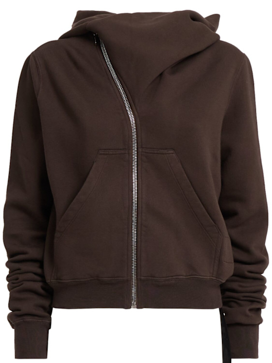 Rick Owens DRKSHDW Mountain jersey turtleneck sweatshirt