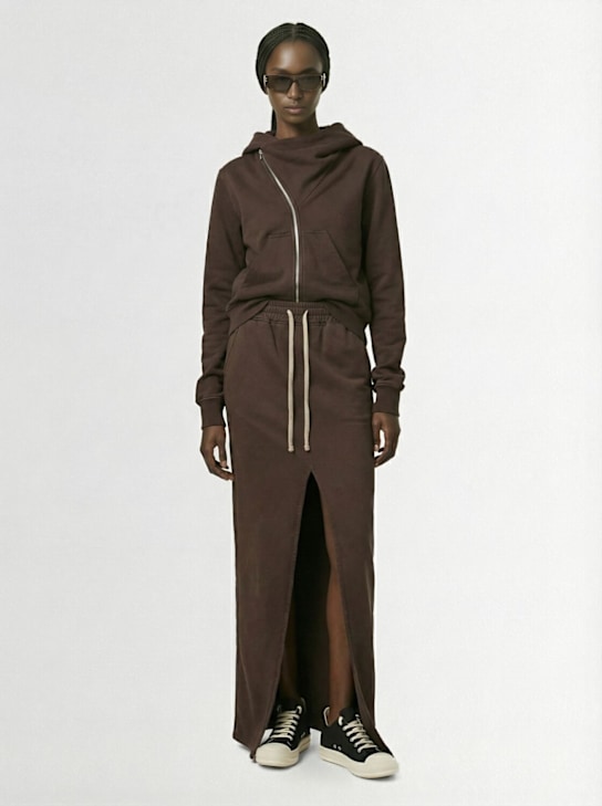 Rick Owens DRKSHDW Mountain jersey turtleneck sweatshirt