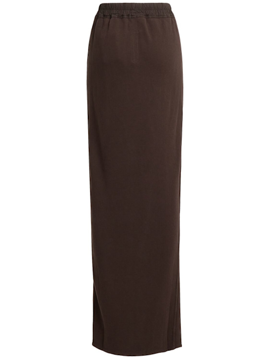 Rick Owens DRKSHDW Phleg jersey front slit long skirt 4 Rick Owens DRKSHDW Phleg jersey front slit long skirt