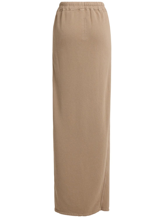 Rick Owens DRKSHDW Phleg jersey front slit long skirt 8 Rick Owens DRKSHDW Phleg jersey front slit long skirt