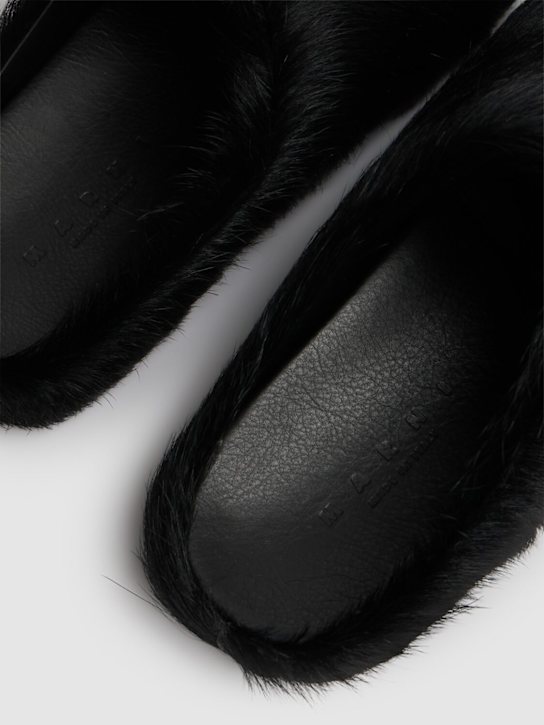 Marni 10mm Fussbett pony hair sabot flats 4 Marni 10mm Fussbett pony hair sabot flats