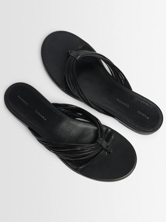 Proenza Schouler 10mm Cable leather thong sandals 3 Proenza Schouler 10mm Cable leather thong sandals