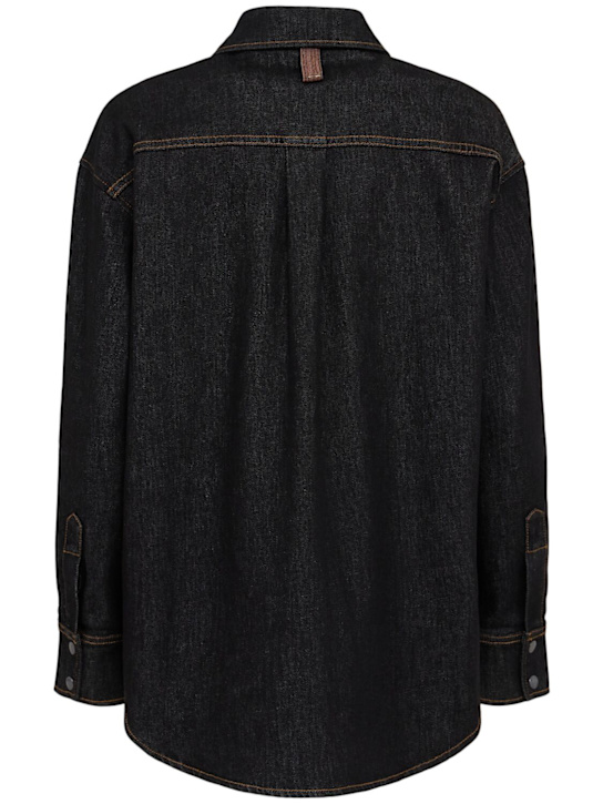 Fabiana Filippi Oversize denim shirt 4 Fabiana Filippi Oversize denim shirt