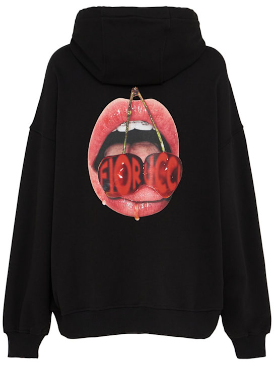 Fiorucci Cherry mouth print cotton sweatshirt 4 Fiorucci Cherry mouth print cotton sweatshirt