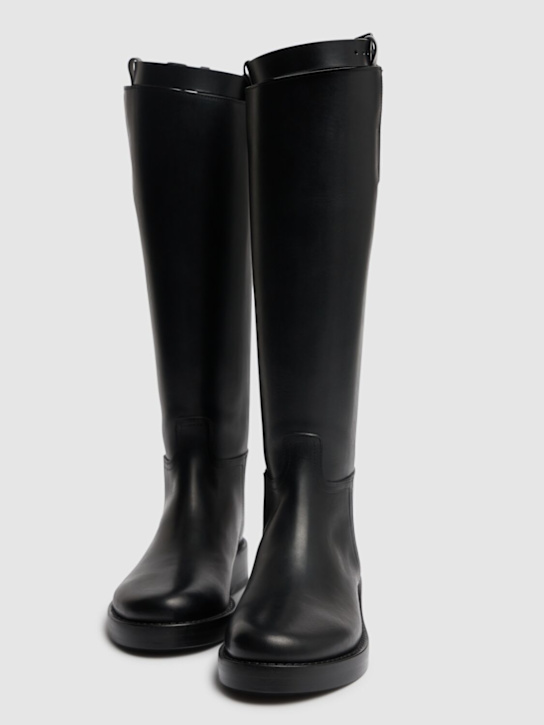Ann Demeulemeester 30mm Stan leather tall boots