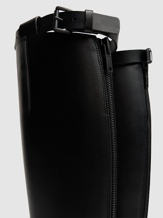 Ann Demeulemeester 30mm Stan leather tall boots