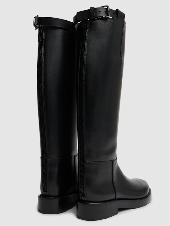 Ann Demeulemeester 30mm Stan leather tall boots