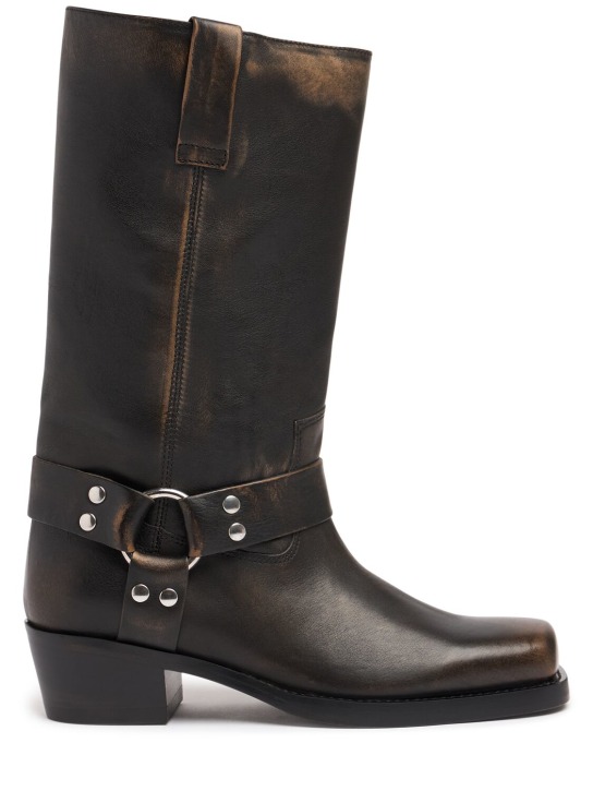 Paris Texas 45mm Roxy leather boots