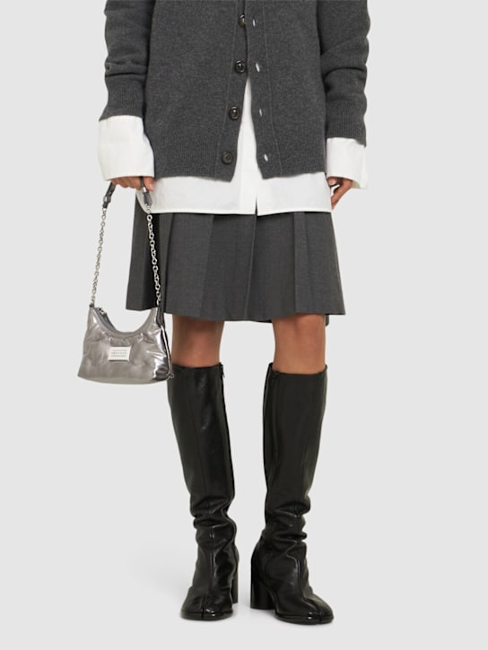 Maison Margiela 80mm Tabi vintage leather tall boots