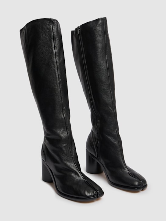 Maison Margiela 80mm Tabi vintage leather tall boots