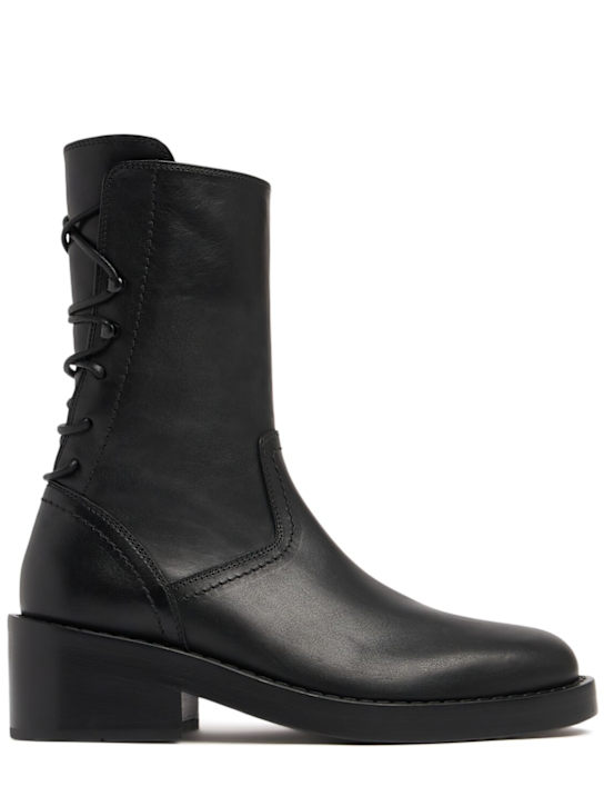 Ann Demeulemeester 60mm Henrica leather ankle boots
