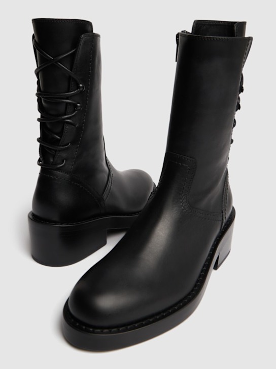 Ann Demeulemeester 60mm Henrica leather ankle boots 3 Ann Demeulemeester 60mm Henrica leather ankle boots