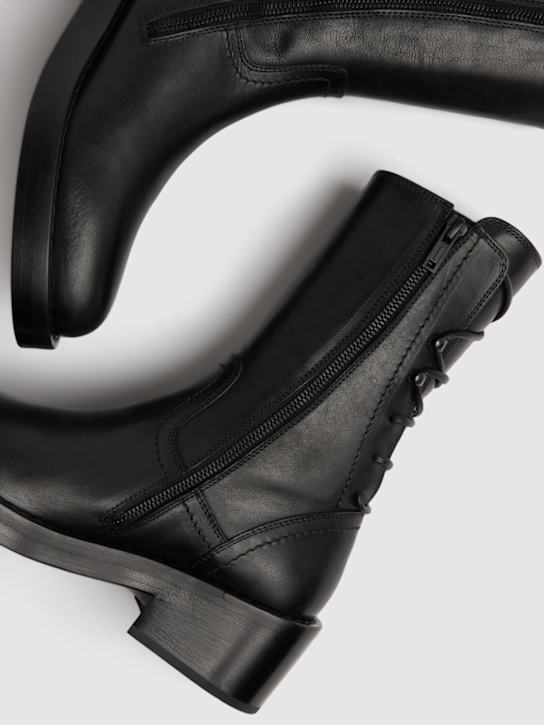 Ann Demeulemeester 60mm Henrica leather ankle boots 4 Ann Demeulemeester 60mm Henrica leather ankle boots