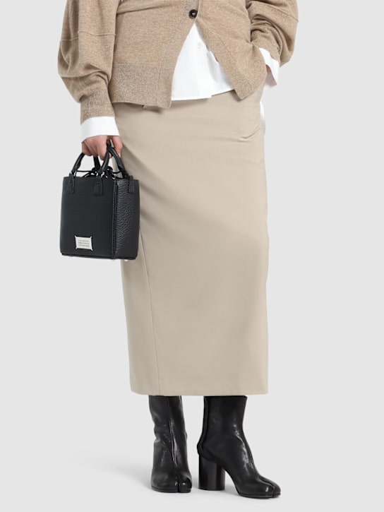 Maison Margiela 80mm Tabi vintage leather ankle boots