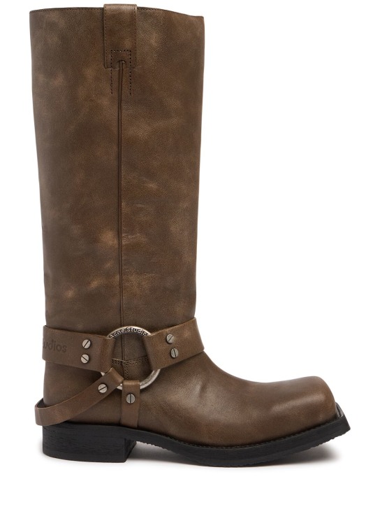 Acne Studios 40mm Balius leather tall boots