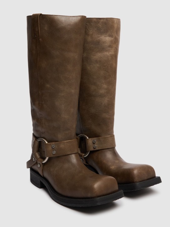 Acne Studios 40mm Balius leather tall boots