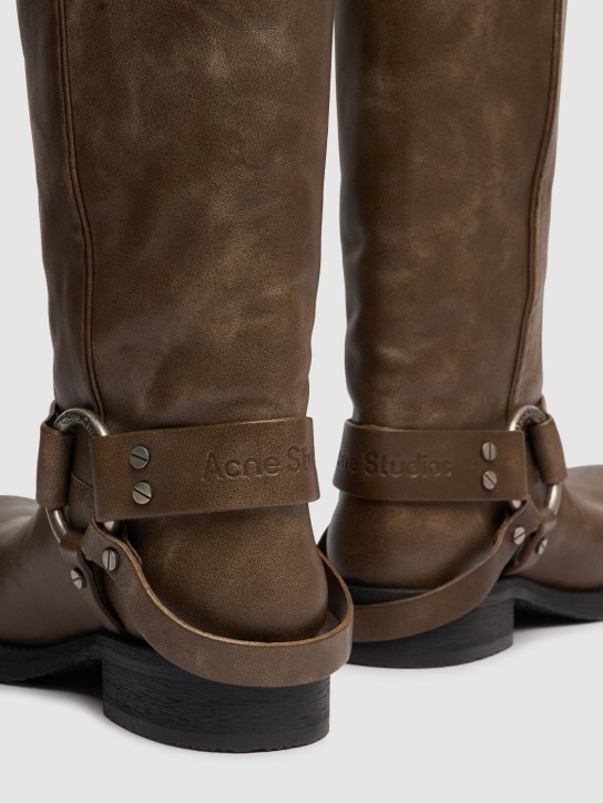 Acne Studios 40mm Balius leather tall boots